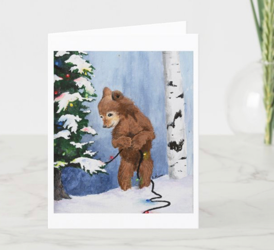 Rocking Around The Christmas Tree Card